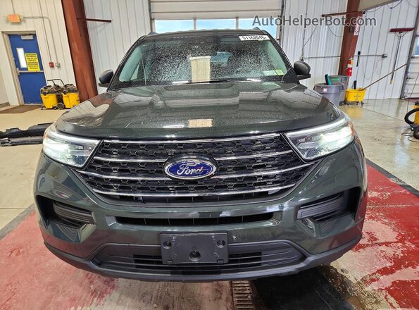 1FMSK8DHXRGA38692 2024 FORD EXPLORER Green Դիմացի տեսք