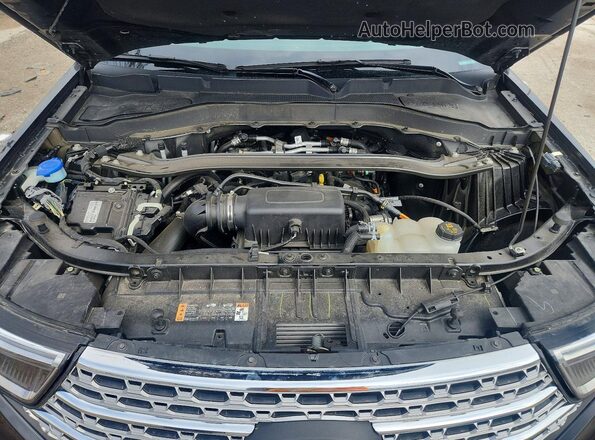 1FMSK8FH0NGA21679 2022 FORD FORD EXPLORER Черный Вид подкапотного пространства