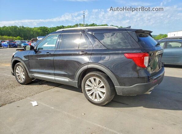 1FMSK8FH1LGA60374 2020 FORD EXPLORER Черный Задняя левая четверть
