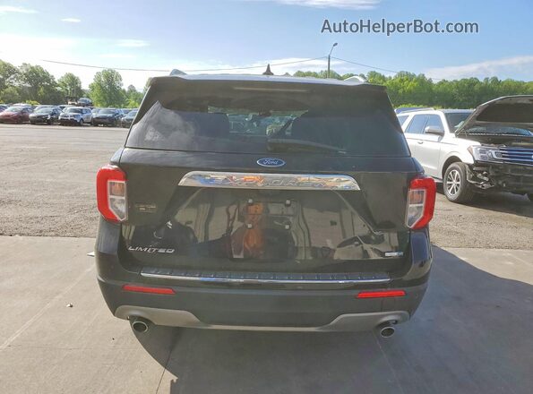 1FMSK8FH1LGA60374 2020 FORD EXPLORER Черный Вид сзади