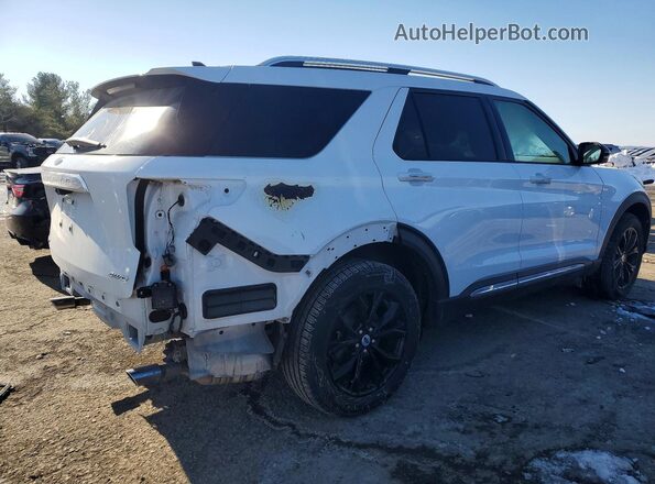 1FMSK8FH1MGC30007 2021 FORD EXPLORER White Задня права чверть