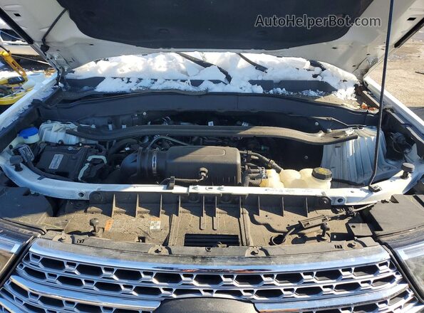 1FMSK8FH1MGC30007 2021 FORD EXPLORER White Вид задньої частини салону
