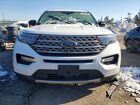 2021 Ford Explorer Limited White vin: 1FMSK8FH1MGC30007