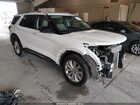 2021 Ford Explorer Limited White vin: 1FMSK8FH2MGB62770