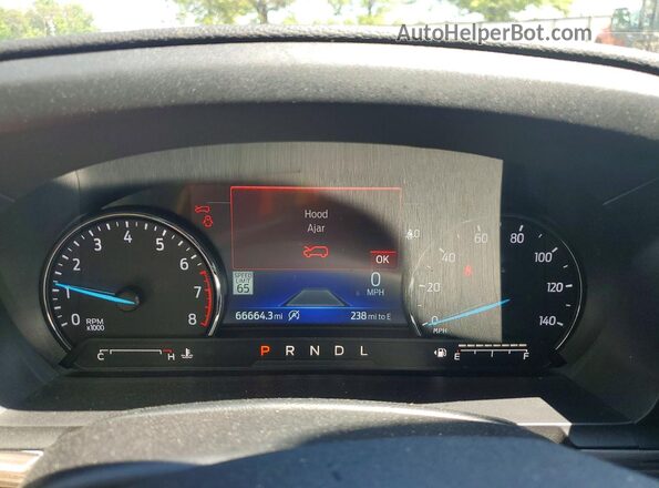 1FMSK8FH2RGA30485 2024 FORD EXPLORER Черный Вид щитка приборов
