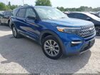 2021 Ford Explorer Limited Blue vin: 1FMSK8FH4MGB16664