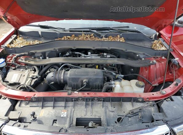 1FMSK8FH4NGA31972 2022 FORD EXPLORER Красный Вид подкапотного пространства