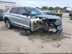 2022 Ford Explorer Limited Silver vin: 1FMSK8FH4NGA51168
