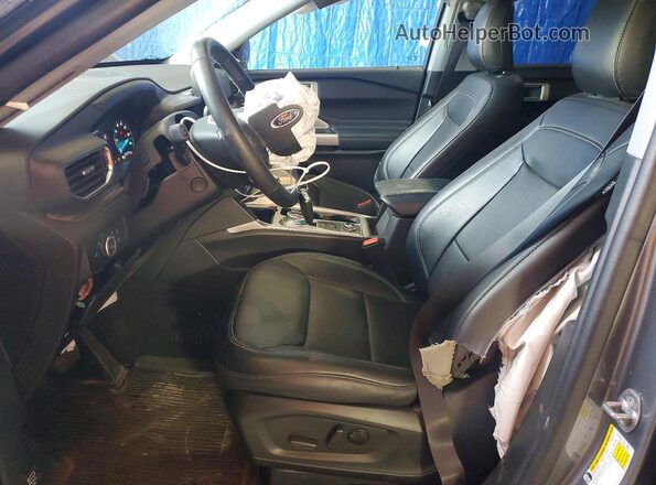 1FMSK8FH4RGA85570 2024 FORD EXPLORER Серый Вид салона спереди