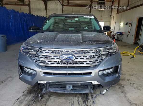 1FMSK8FH4RGA85570 2024 FORD EXPLORER Серый Вид спереди