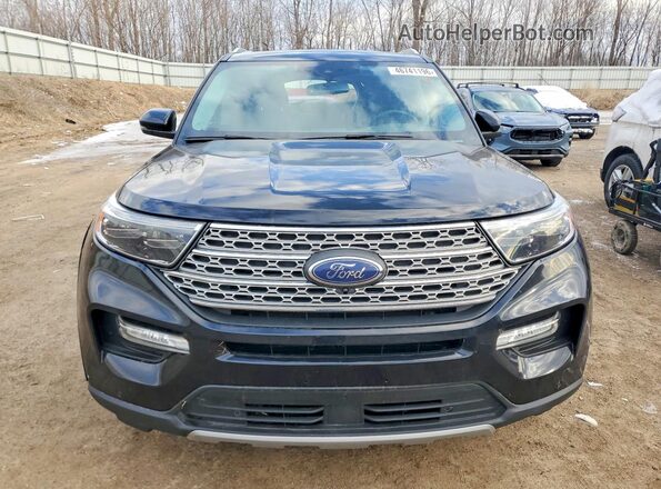1FMSK8FH6NGA85743 2022 FORD FORD EXPLORER Black Widok z przodu