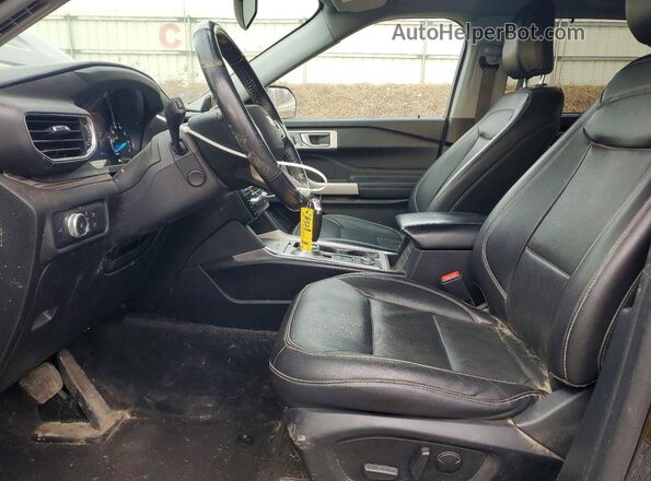 1FMSK8FH6NGA85743 2022 FORD FORD EXPLORER Black Widok wnętrza z przodu