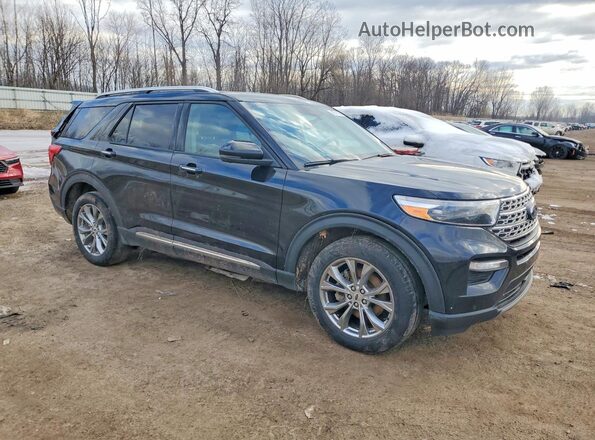 1FMSK8FH6NGA85743 2022 FORD FORD EXPLORER Black Przód prawy