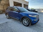 2020 Ford Explorer Limited Blue vin: 1FMSK8FH8LGC00114