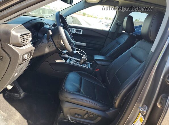 1FMSK8FH8NGC16140 2022 FORD EXPLORER Gray Widok wnętrza z przodu