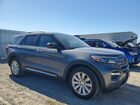 2022 Ford Explorer Limited Gray vin: 1FMSK8FH8NGC16140
