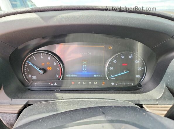 1FMSK8FHXLGC32983 2020 FORD EXPLORER Green Widok zestawu wskaźników