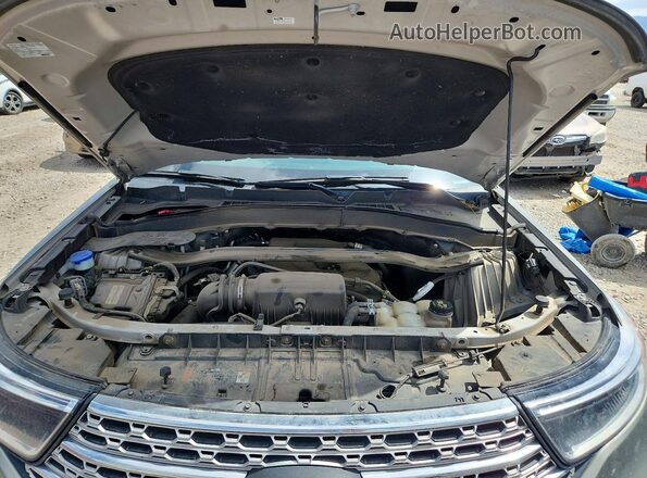 1FMSK8FHXLGC32983 2020 FORD EXPLORER Green Widok wnętrza z tyłu