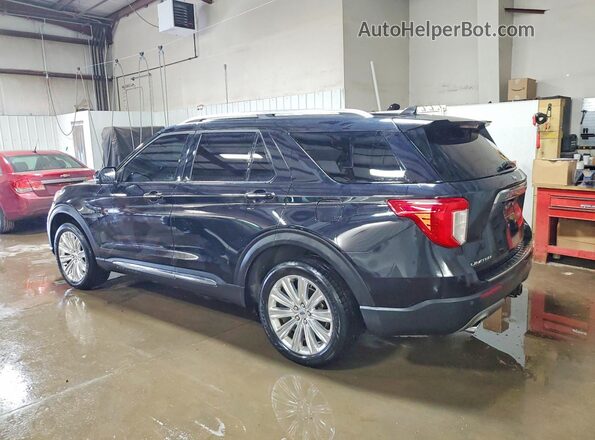 1FMSK8FHXMGA45423 2021 FORD EXPLORER Black უკანა მარცხენა