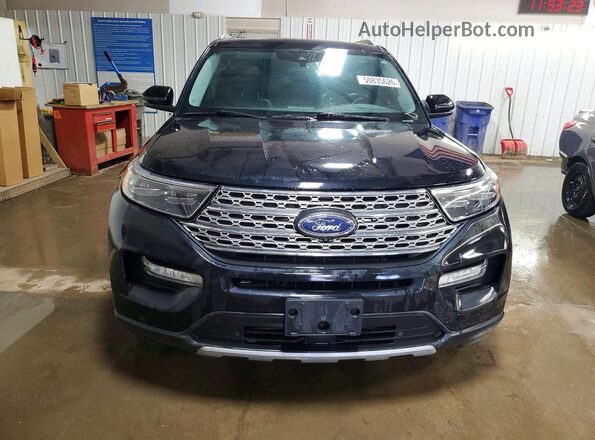 1FMSK8FHXMGA45423 2021 FORD EXPLORER Black წინა ხედი