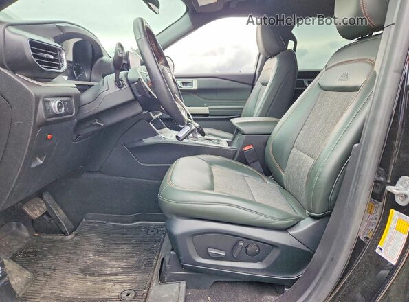 1FMSK8JH0NGC03003 2022 FORD EXPLORER Black Front interior view