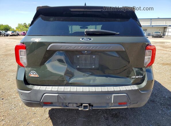 1FMSK8JH2PGB49335 2023 FORD EXPLORER Зеленый Вид сзади