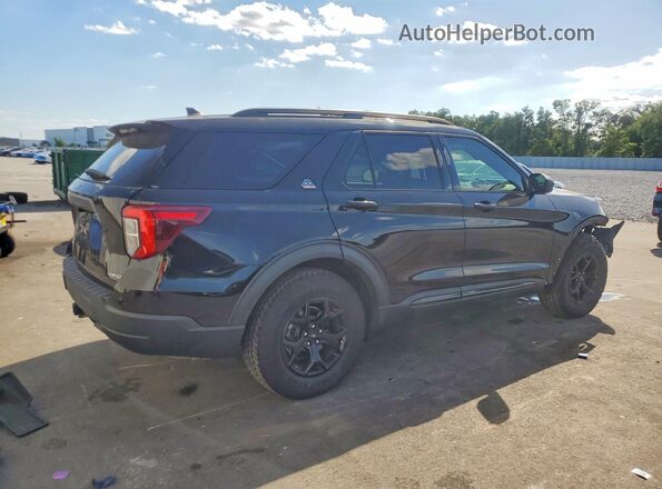 1FMSK8JH6MGC09600 2021 FORD EXPLORER Black Задня права чверть