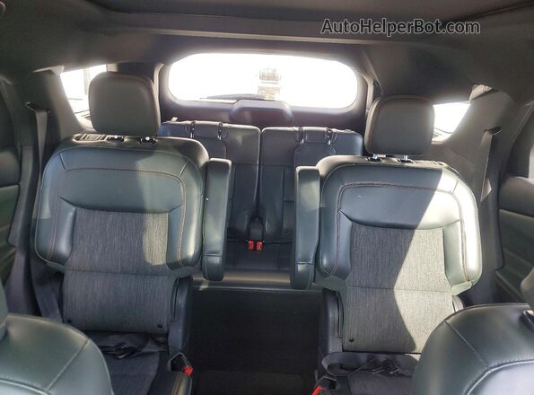 1FMSK8JH6MGC09600 2021 FORD EXPLORER Black Вид задніх сидінь