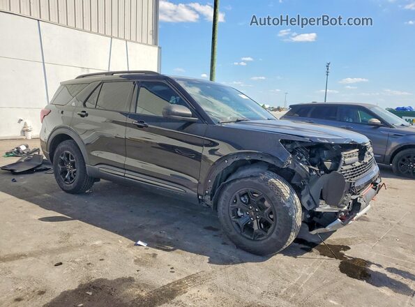 1FMSK8JH6MGC09600 2021 FORD EXPLORER Black Передня права чверть