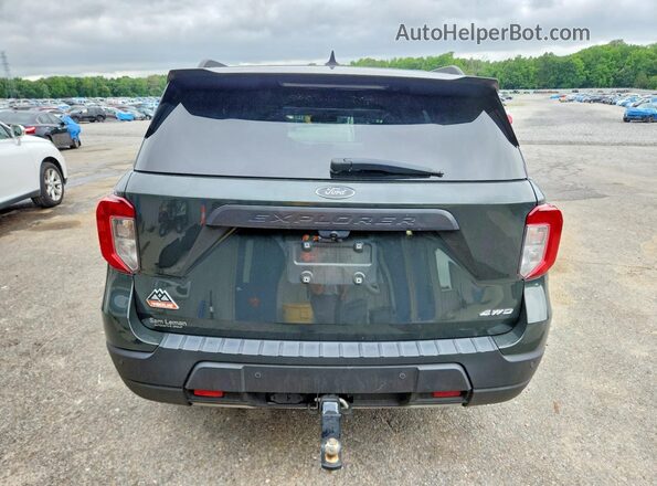 1FMSK8JH9NGA95545 2022 FORD FORD EXPLORER Gray Vista trasera