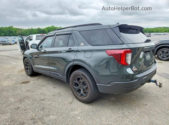 1FMSK8JH9NGA95545 2022 FORD FORD EXPLORER Gray Trasero izquierdo