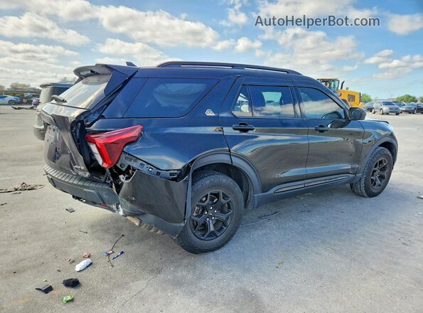 1FMSK8JH9NGC45363 2022 FORD EXPLORER Черный Задняя правая четверть
