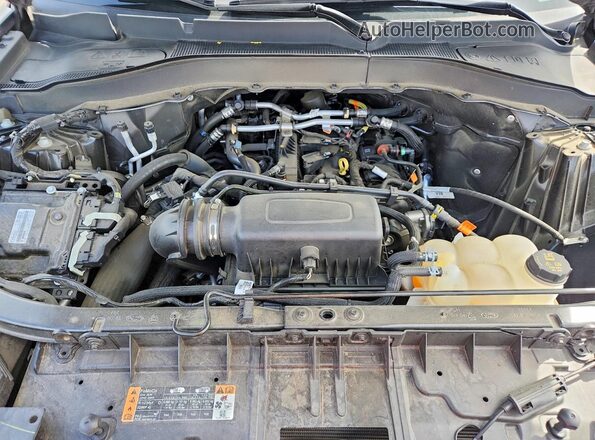 1FMSK8JH9NGC45363 2022 FORD EXPLORER Черный Вид подкапотного пространства
