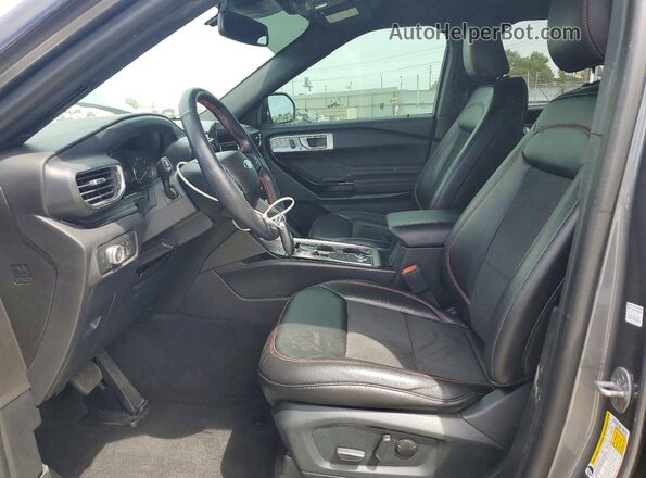 1FMSK8KH7NGA65961 2022 FORD EXPLORER Серый Вид салона спереди