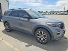 2022 Ford Explorer St-line Серый vin: 1FMSK8KH7NGA65961
