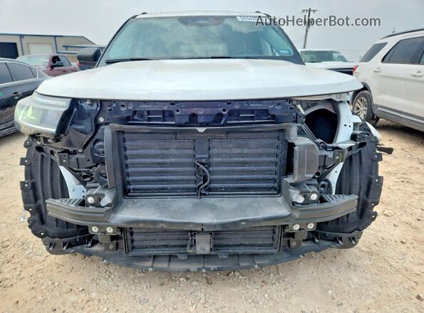1FMUK7DH0SGA48446 2025 FORD EXPLORER Белый Вид спереди