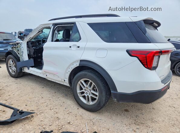 1FMUK7DH0SGA48446 2025 FORD EXPLORER Белый Задняя левая четверть