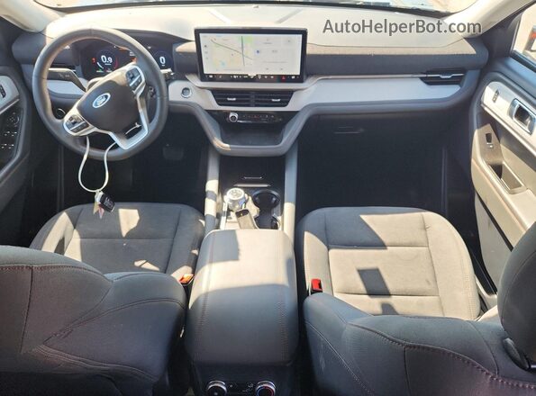 1FMUK7DH2SGA03914 2025 FORD EXPLORER Серый Вид панели приборов