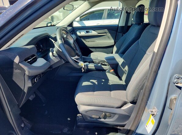 1FMUK7DH2SGA03914 2025 FORD EXPLORER Серый Вид салона спереди