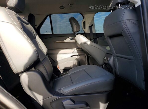 1FMUK7DH2SGC07208 2025 FORD FORD EXPLORER Black Widok tylnych siedzeń