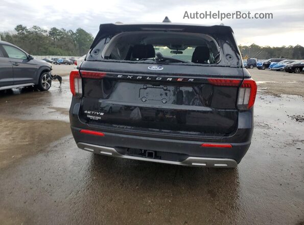 1FMUK7DH2SGC38894 2025 FORD EXPLORER Black უკანა ხედი