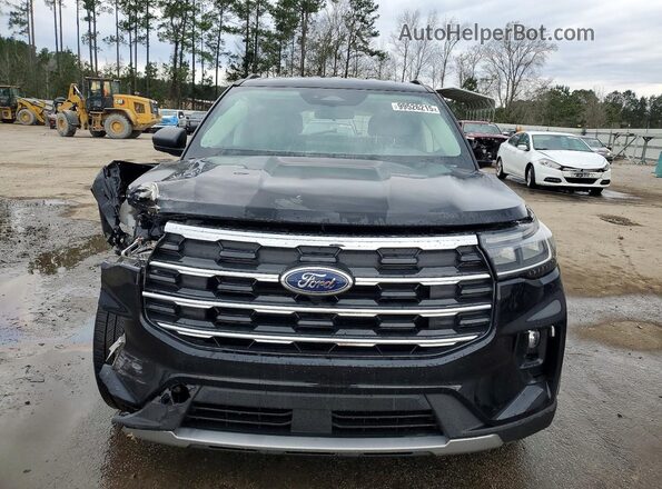 1FMUK7DH2SGC38894 2025 FORD EXPLORER Black წინა ხედი