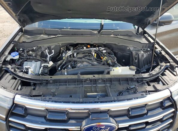1FMUK7DH4SGA49843 2025 FORD EXPLORER Серый Вид задней части салона