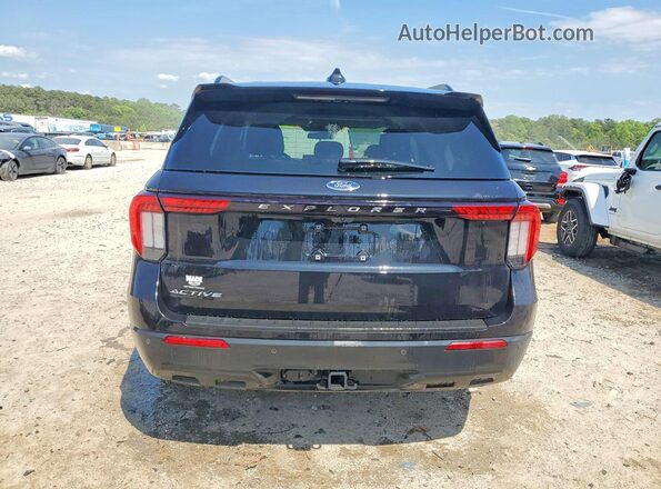 1FMUK7DH5SGA79210 2025 FORD EXPLORER Черный Вид сзади