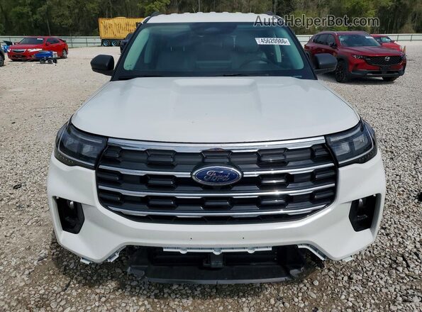 1FMUK7DH5SGC67046 2025 FORD FORD EXPLORER Белый Вид спереди