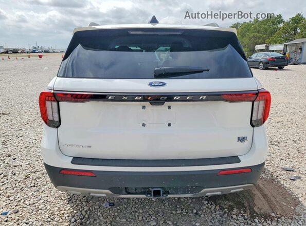 1FMUK7DH5SGC67046 2025 FORD FORD EXPLORER Белый Вид сзади