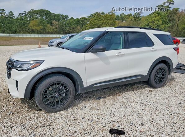 1FMUK7DH5SGC67046 2025 FORD FORD EXPLORER Белый Передняя левая четверть