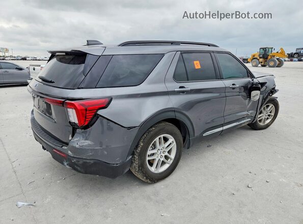 1FMUK7DH6SGC16459 2025 FORD EXPLORER Серый Задняя правая четверть