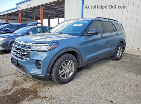 1FMUK7DH6TGA05151 2026 FORD EXPLORER Синий Передняя левая четверть
