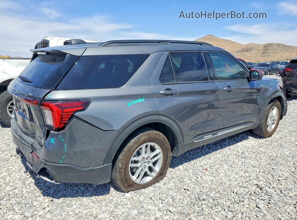 1FMUK7DHXSGC39288 2025 FORD EXPLORER Серый Задняя правая четверть